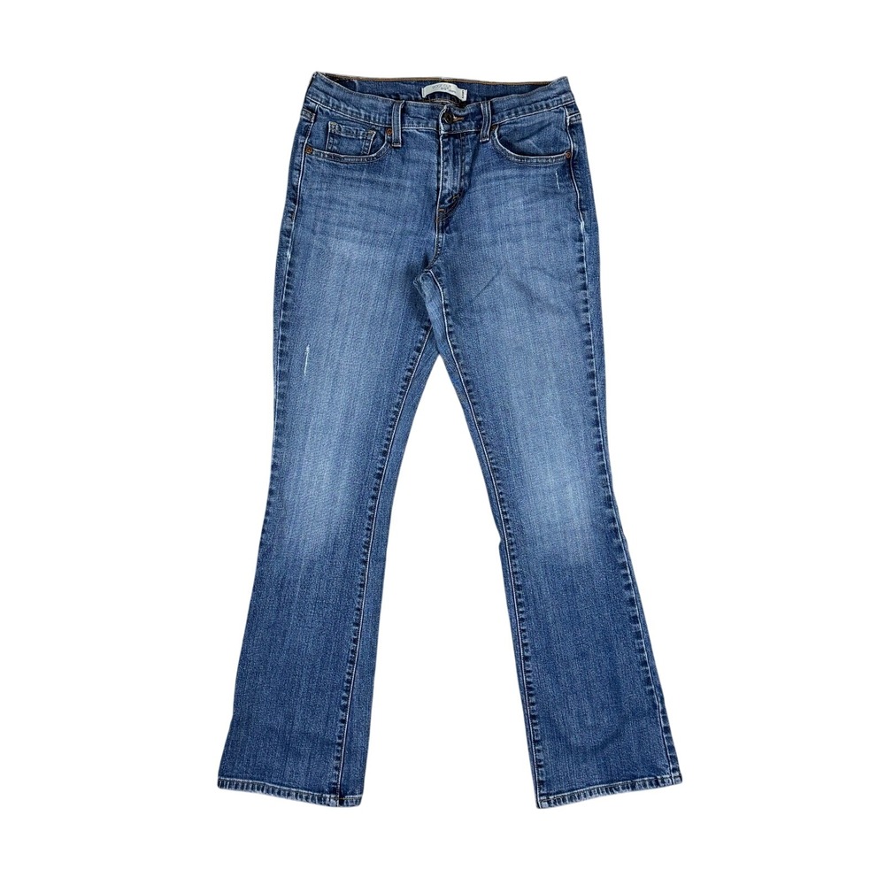 Levi's 515 Women's Bootcut Jeans Size 6M Blue Denim Flap Pocket Y2K Revival